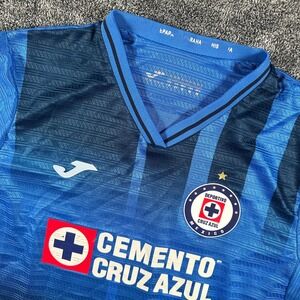 Cruz Azul Joma Jersey Mens Medium Blue Liga MX Soccer Football Campeon